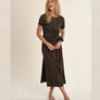 Molly Bracken Striped Tie Dress