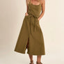 Molly Bracken Olive Denim Dress
