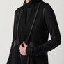 Joseph Ribkoff faux leather straight vest