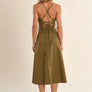 Molly Bracken Olive Denim Dress