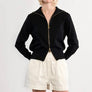 Molly Bracken Knit Zip Caridgan