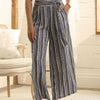 Hatley Vertical Brush Striped Belted Pant