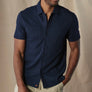 The Normal Brand Navy Getaway Button Up