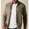 The Normal Brand taupe terry bomber