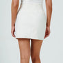 7Diamonds Infinity Elastic Waist White Skirt