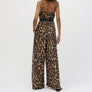 Joseph Ribkoff Cheetah Wide Leg Jumpsuit