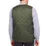 Barbour Polarquilt Waistcoat/Zip Olive