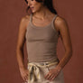 The Normal Brand Fawn Ribbed Tank