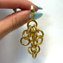 Be-Je Designs Waterfall Circle Earrings