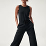 spanx black air essentials jumpsuit