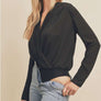 Dress Forum Longsleeve Black Bodysuit