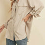 Dress Forum oversized button down - beige