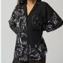 joseph ribkoff face blouse