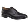 Johnston & Murphy Black Branning Cap Toe