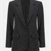 joseph ribkoff black embellishment blazer