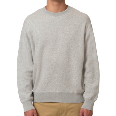 Mavi light grey melange sweater
