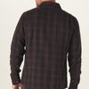 The Normal Brand Charcoal Plaid Button-up