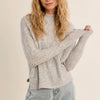 Molly Bracken Openwork Knit Sweater
