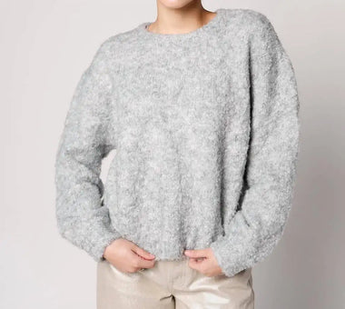 FRNCH Camelia Grey Sweater