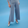 Joseph Ribkoff Blue Windowpane Lounge Pants