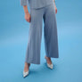 Joseph Ribkoff Blue Windowpane Lounge Pants
