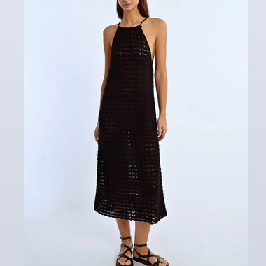 Molly Bracken Long Crochet Dress