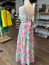 Meet Me In Santorini Aegean Garden Bloom Dress