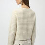 Joseph Ribkoff Sequined Cardigan with Gold Buttons