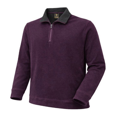 F/X Fusion Mulberry Reversible Fleece Quarter Zip