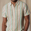 The Normal Brand sherbet stripe freshwater button up
