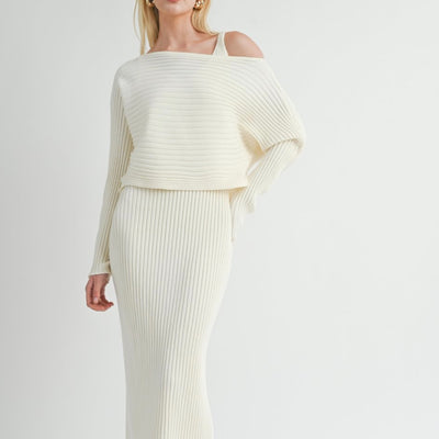 Sage The Label Gabi White Dress Set