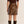 Molly Bracken Camel Leather Skirt