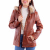 Scully Fur Leather Jacket