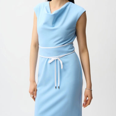 Joseph Ribkoff Sky Blue Sheath Dress