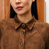 FRNCH Barbet Dress - Brown