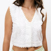 FRNCH Maeve Lace Tank