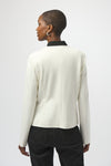 Joseph Ribkoff White & Black Jacket