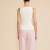 Lucy Paris white Eris knit vest