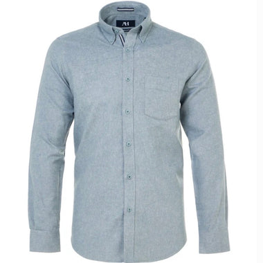 American Heritage Melange Sky Button Up