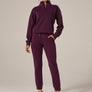 7 Diamonds Plum Rev Quarter Zip
