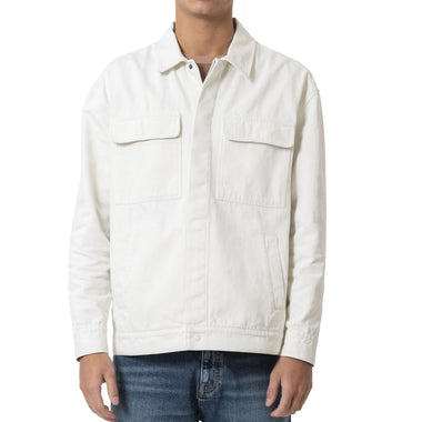 Mavi two pocket button down antique white