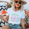 Cowgirl Cocktail White True Fit Tee