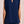 Molly Bracken navy blue ruffle blouse