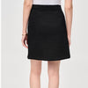 Joseph Ribkoff woven black a-line skirt