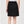 Joseph Ribkoff woven black a-line skirt