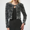 Joseph Ribkoff Sequin Cropped Cardigan