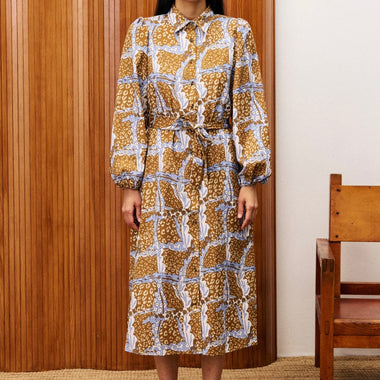 FRNCH Bengal Dress - Mustard