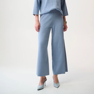 Joseph Ribkoff Blue Windowpane Lounge Pants