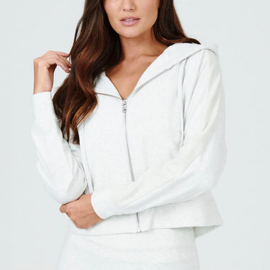 7 Diamonds Heathered Grey Generation Zip Up