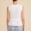 Lucy Paris white Millie top